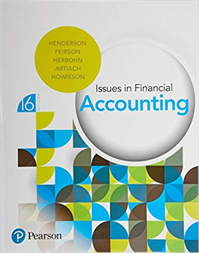 Solution Manual for Issues in Financial Accounting 16th Australia Edition by Scott Henderson