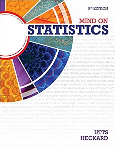 Solution Manual for Mind on Statistics 5th Edition by Jessica M. Utts