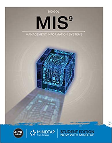 Solution Manual for MIS 9th Edition by Hossein Bidgoli