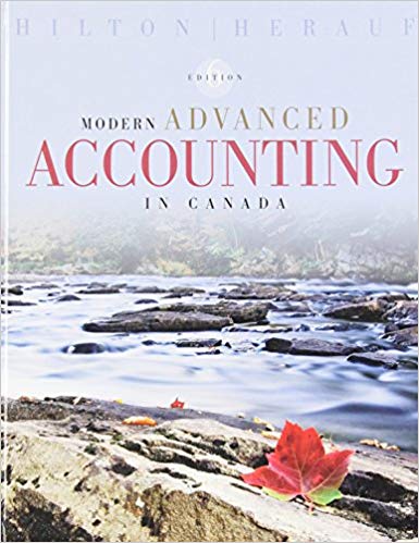 Solution Manual for Modern Advanced Accounting in Canada 6th Edition by Murray Hilton