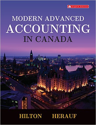 Solution Manual for Modern Advanced Accounting in Canada 8th Edition by Murray Hilton