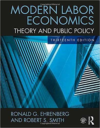 Solution Manual for Modern Labor Economics Theory and Public Policy 13th Edition by Ronald G. Ehrenberg