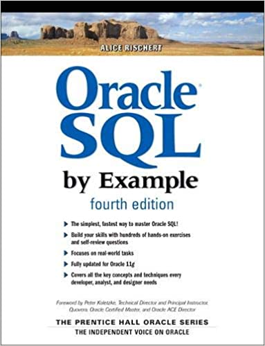 Solution Manual for Oracle SQL By Example 4th Edition by Alice Rischert