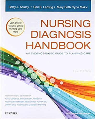Solution Manual for Pearson Nursing Diagnosis Handbook 11th Edition by Judith M. Wilkinson