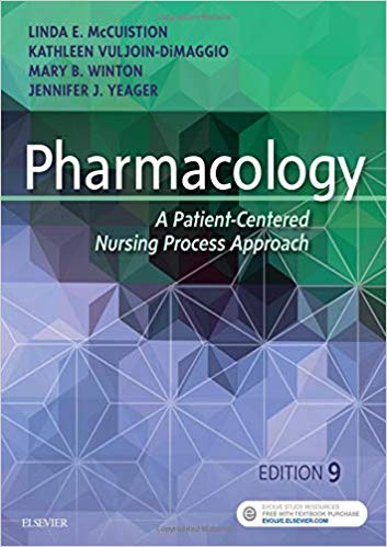 Solution Manual for Pharmacology A Patient Centered Nursing Process Approach 9th Edition by Linda E. McCuistion