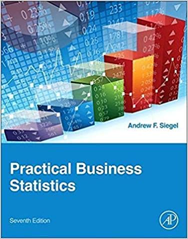 Solution Manual for Practical Business Statistics 7th Edition by Andrew Siegel