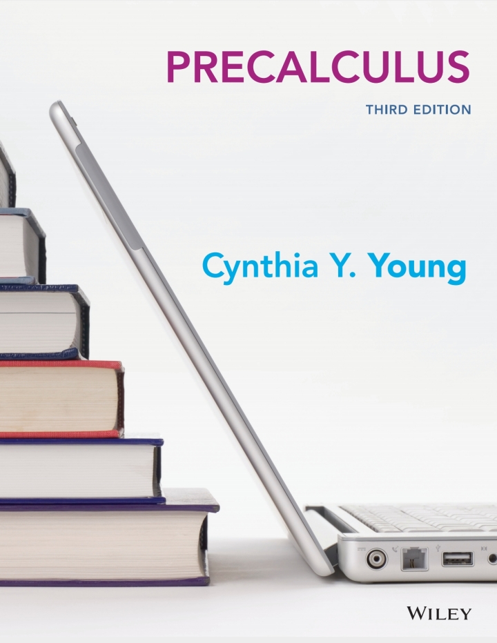 Solution Manual for Precalculus 3rd Edition Cynthia Y. Young