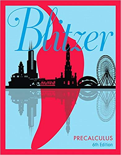 Solution Manual for Precalculus 6th Edition by Robert F. Blitzer