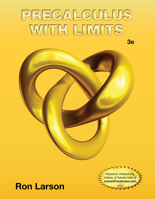 Solution Manual for Precalculus with Limits 3rd Edition by Ron Larson