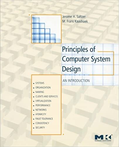Solution Manual for Principles of Computer System Design An Introduction 1st Edition by Jerome H. Saltzer
