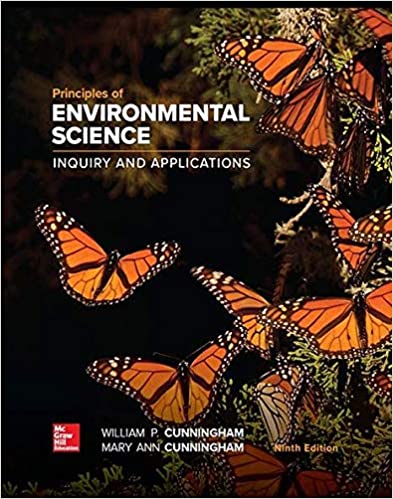 Solution Manual for Principles of Environmental Science 9th Edition by William Cunningham