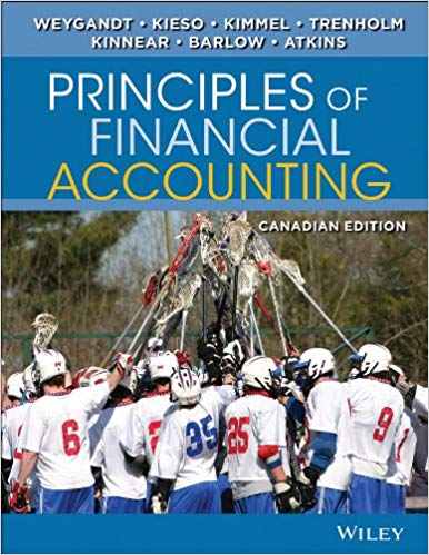 Solution Manual for Principles of Financial Accounting 1st Canadian Edition by Jerry J. Weygandt