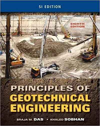Solution Manual for Principles of Geotechnical Engineering SI Edition 8th Edition by Braja M. Das