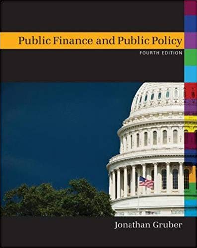 Solution Manual for Public Finance and Public Policy 4th Edition by Jonathan Gruber
