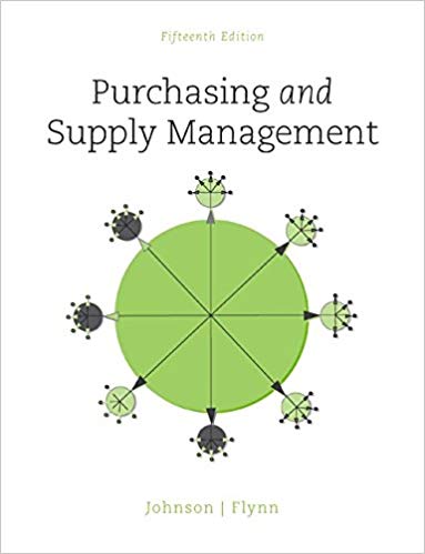 Solution Manual for Purchasing and Supply Management 15th Edition by P. Fraser Johnson