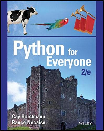 Solution Manual for Python for Everyone 2nd Edition by Cay S. Horstmann