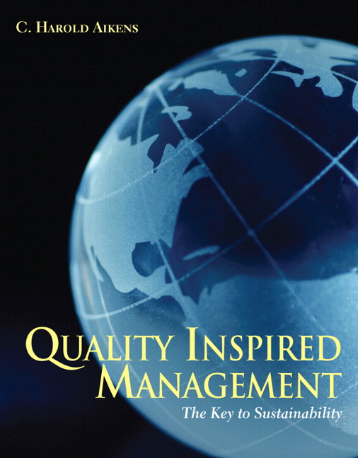 Solution Manual for Quality Inspired Management The Key to Sustainability 1st Edition by C. Harold Aikens
