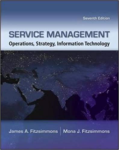 Solution Manual for Service Management Operations Strategy Information Technology 7th Edition by James A. Fitzsimmons