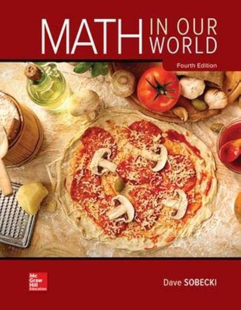 Solution Manual for Sobecki 4e Math in Our World 4e