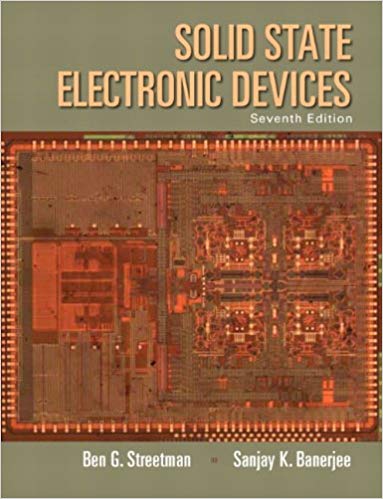 Solution Manual for Solid State Electronic Devices 7th Edition by Ben Streetman