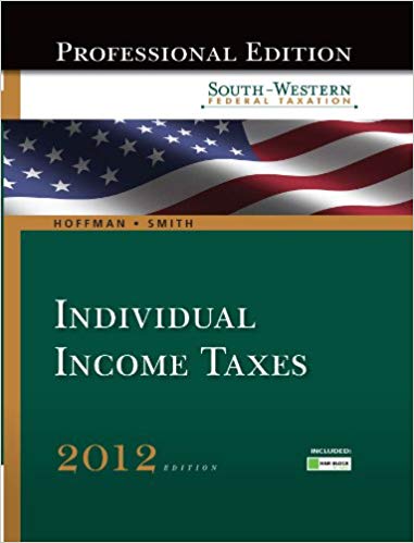 Solution Manual for South Western Federal Taxation 2012 Individual Income Taxes 35th Edition by William Hoffman