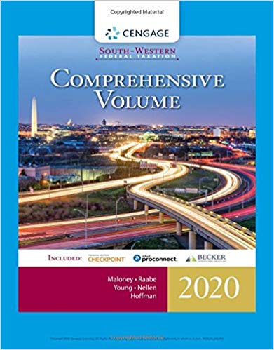 Solution Manual for South Western Federal Taxation 2020 Comprehensive 43rd Edition by David M. Maloney