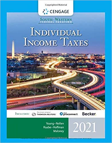 Solution Manual for South Western Federal Taxation 2021 Individual Income Taxes 44th edition by James C. Young