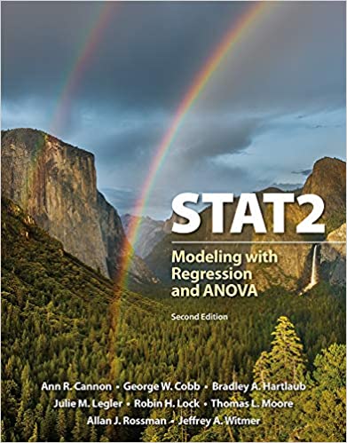 Solution Manual for STAT2 Modeling with Regression and ANOVA 2nd Edition by Ann R. Cannon