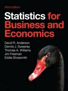 Solution Manual for Statistics for Business and Economics 3rd Edition by David Anderson