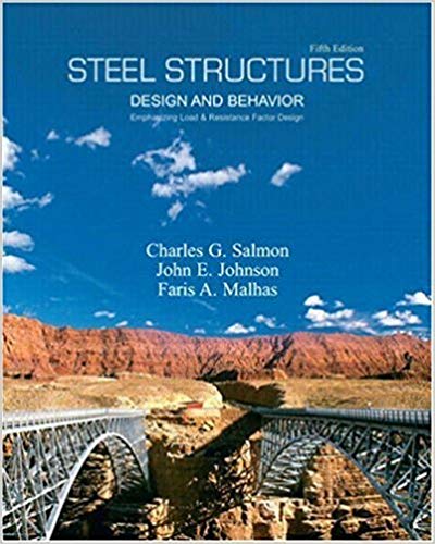 Solution Manual for Steel Structures Design and Behavior 5th Edition by Charles G. Salmon