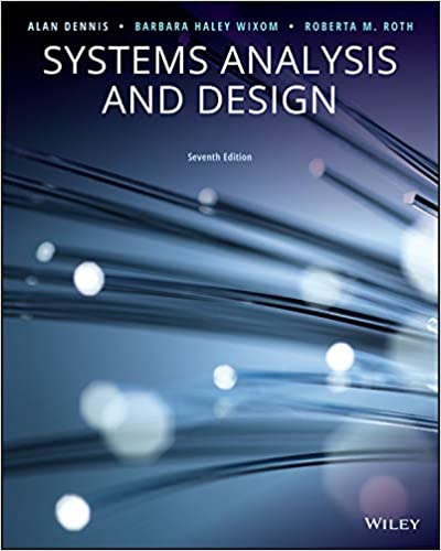 Solution Manual for Systems Analysis and Design 7th Edition by Alan Dennis