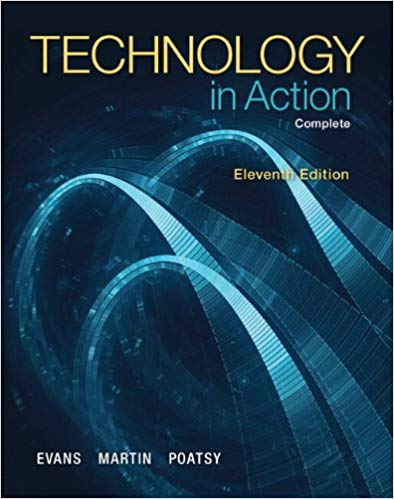 Solution Manual for Technology In Action Complete 11th Edition by Alan Evans