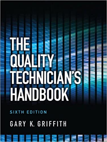 Solution Manual for The Quality Technician s Handbook 6th Edition by Gary K. Griffith