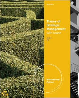 Solution Manual for Theory of Strategic Management with Cases International 9th Edition by Gareth R. Jones