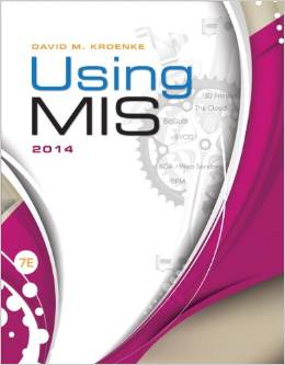 Solution Manual for Using MIS 7th Edition by David M. Kroenke
