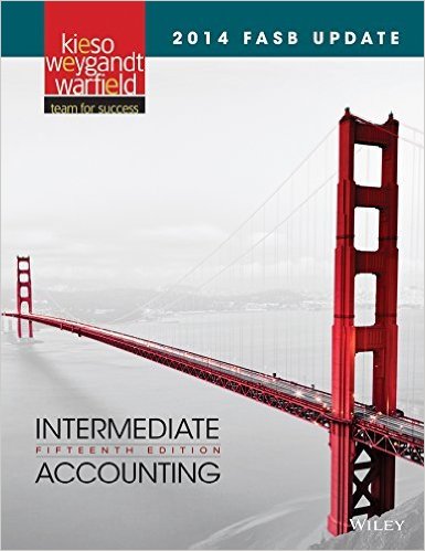 Test Bank for 2014 FASB Update Intermediate Accounting 15th Edition by Donald E. Kieso