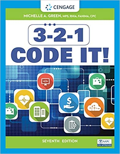 Test Bank for 3 2 1 Code It 7th Edition by Michelle Green