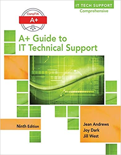 Test Bank for A+ Guide to IT Technical Support Hardware and Software 9th Edition by Jean Andrews