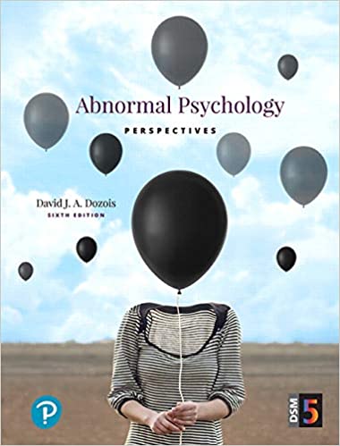 Test Bank for Abnormal Psychology Perspectives 6th Edition by David Dozois