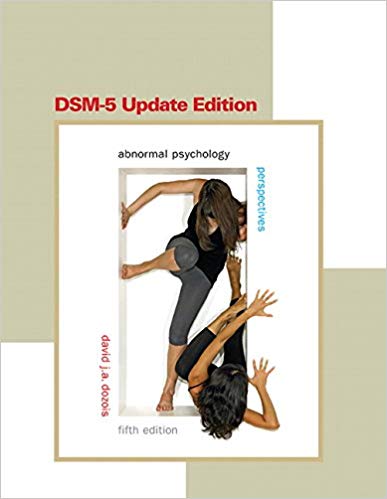 Test Bank for Abnormal Psychology Perspectives Update Edition 5th Edition by David J.A. Dozois