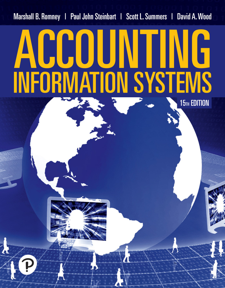 Test Bank for Accounting Information Systems 15th Edition by Marshall B. Romney