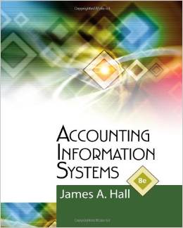 Test Bank for Accounting Information Systems 8th Edition by James A. Hall