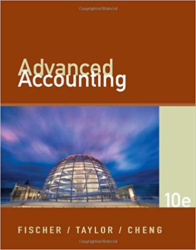 Test Bank for Advanced Accounting 10th Edition by Paul M. Fischer