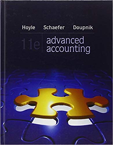 Test Bank for Advanced Accounting 11th Edition by Joe Ben Hoyle