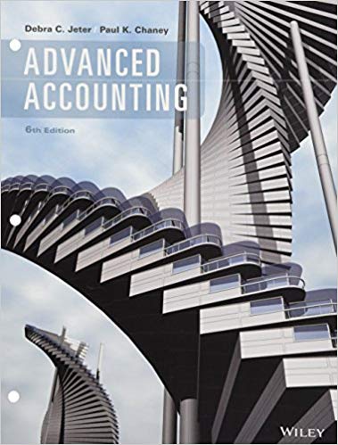 Test Bank for Advanced Accounting 6th Edition by Debra C. Jeter