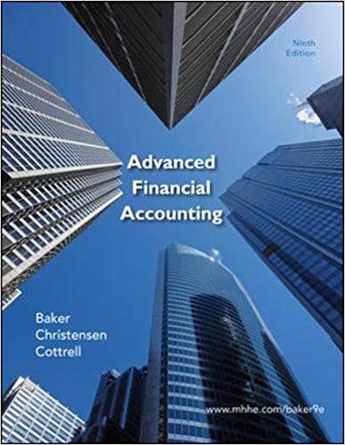 Test Bank for Advanced Financial Accounting 9th Edition by Richard Baker