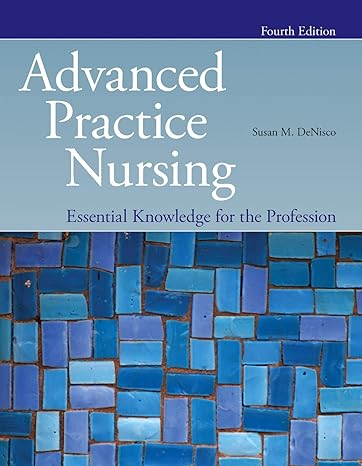 Test Bank for Advanced Practice Nursing Essential Knowledge for the Profession 4th Edition by Susan M. DeNisco