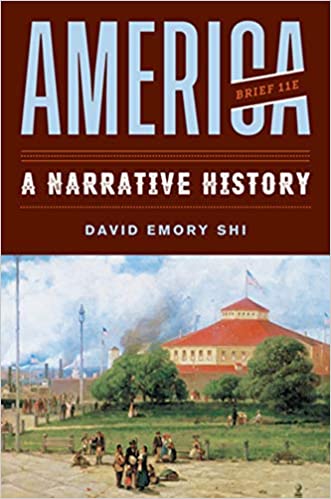 Test Bank for America A Narrative History 11th Brife Edition by David E. Shi