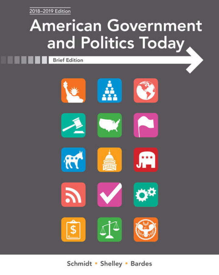 Test Bank for American Government and Politics Today Brief 10th Edition by Steffen W. Schmidt