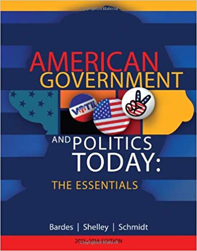 Test Bank for American Government and Politics Today The Essentials 17th Edition by Barbara A. Bardes